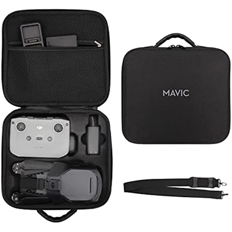 ONTOMYO Mavic 3 Étui de transport rigide avec sangle pour drone DJI Mavic 3 Fly More Combo Noir Sac à dos de randonnée